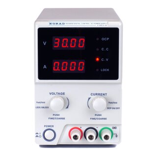 Korad KD3005D Benchtop Power Supply (Screw Terminals)